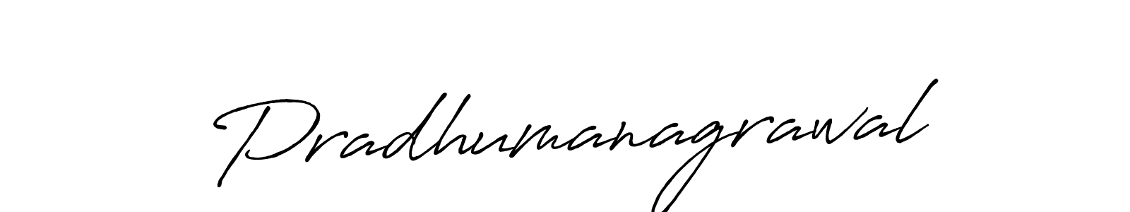 Pradhumanagrawal stylish signature style. Best Handwritten Sign (Antro_Vectra_Bolder) for my name. Handwritten Signature Collection Ideas for my name Pradhumanagrawal. Pradhumanagrawal signature style 7 images and pictures png