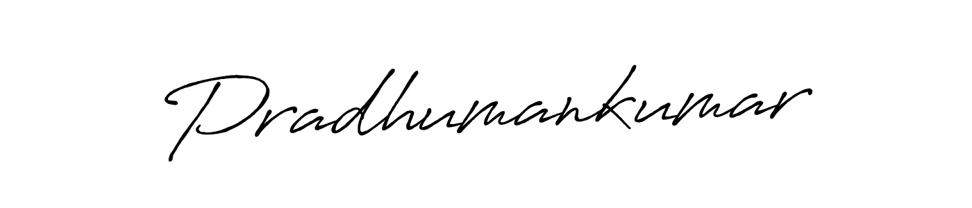 Make a short Pradhumankumar signature style. Manage your documents anywhere anytime using Antro_Vectra_Bolder. Create and add eSignatures, submit forms, share and send files easily. Pradhumankumar signature style 7 images and pictures png
