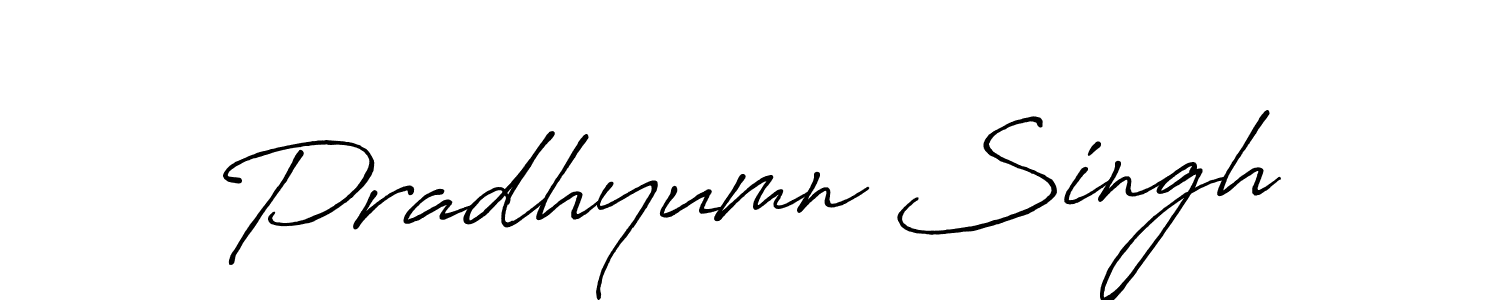 How to make Pradhyumn Singh signature? Antro_Vectra_Bolder is a professional autograph style. Create handwritten signature for Pradhyumn Singh name. Pradhyumn Singh signature style 7 images and pictures png