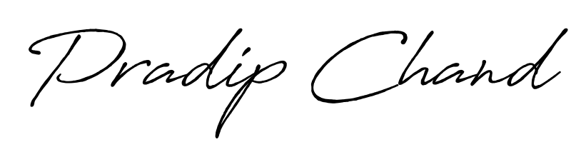 The Antro_Vectra_Bolder font gives name Pradip Chand a signature that looks effortless yet distinguished. Download high-res PNG instantly. Pradip Chand signature style 7 images and pictures png