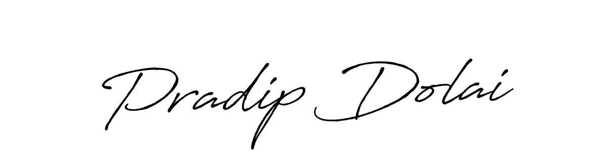 Also You can easily find your signature by using the search form. We will create Pradip Dolai name handwritten signature images for you free of cost using Antro_Vectra_Bolder sign style. Pradip Dolai signature style 7 images and pictures png