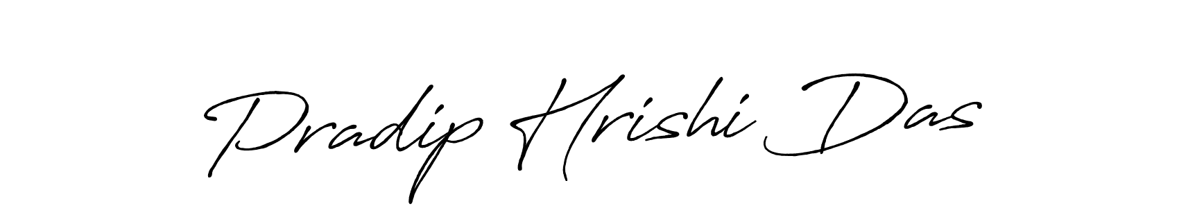 Also we have Pradip Hrishi Das name is the best signature style. Create professional handwritten signature collection using Antro_Vectra_Bolder autograph style. Pradip Hrishi Das signature style 7 images and pictures png