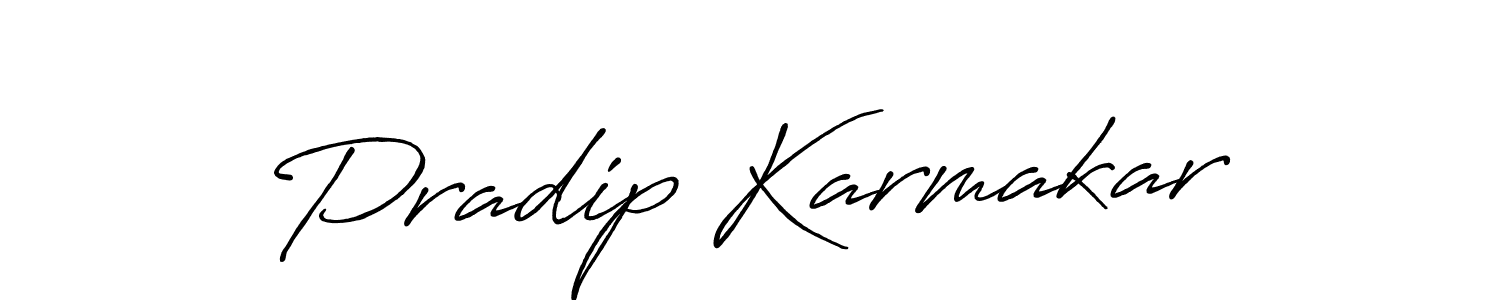 How to Draw Pradip Karmakar signature style? Antro_Vectra_Bolder is a latest design signature styles for name Pradip Karmakar. Pradip Karmakar signature style 7 images and pictures png