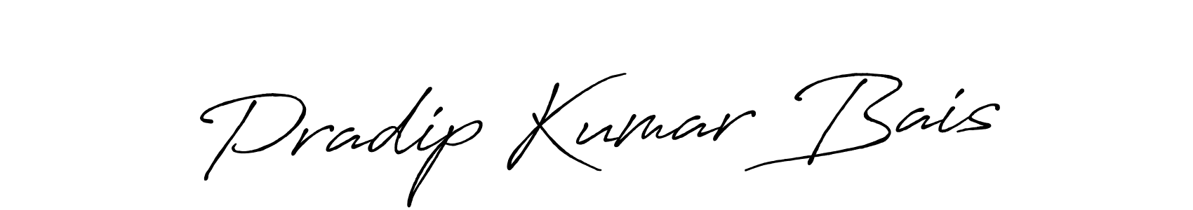 How to make Pradip Kumar Bais signature? Antro_Vectra_Bolder is a professional autograph style. Create handwritten signature for Pradip Kumar Bais name. Pradip Kumar Bais signature style 7 images and pictures png