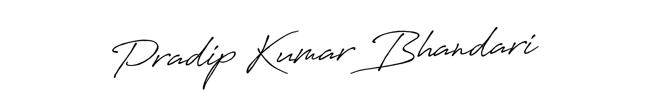 How to Draw Pradip Kumar Bhandari signature style? Antro_Vectra_Bolder is a latest design signature styles for name Pradip Kumar Bhandari. Pradip Kumar Bhandari signature style 7 images and pictures png