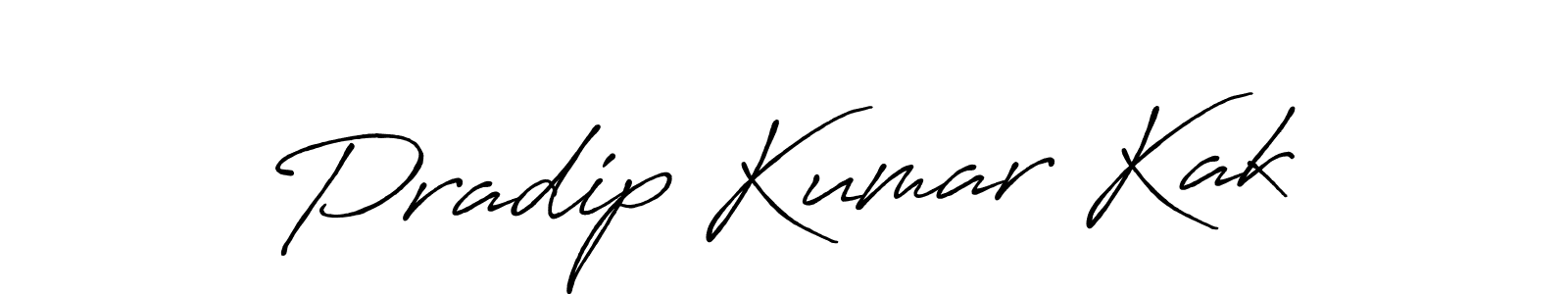 It looks lik you need a new signature style for name Pradip Kumar Kak. Design unique handwritten (Antro_Vectra_Bolder) signature with our free signature maker in just a few clicks. Pradip Kumar Kak signature style 7 images and pictures png