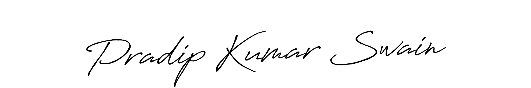 Design your own signature with our free online signature maker. With this signature software, you can create a handwritten (Antro_Vectra_Bolder) signature for name Pradip Kumar Swain. Pradip Kumar Swain signature style 7 images and pictures png
