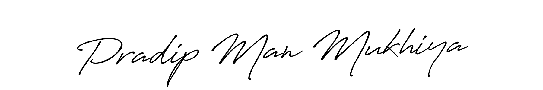 Also You can easily find your signature by using the search form. We will create Pradip Man Mukhiya name handwritten signature images for you free of cost using Antro_Vectra_Bolder sign style. Pradip Man Mukhiya signature style 7 images and pictures png