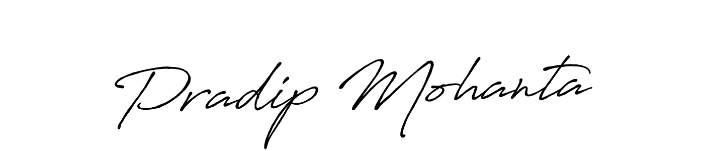 Make a beautiful signature design for name Pradip Mohanta. Use this online signature maker to create a handwritten signature for free. Pradip Mohanta signature style 7 images and pictures png