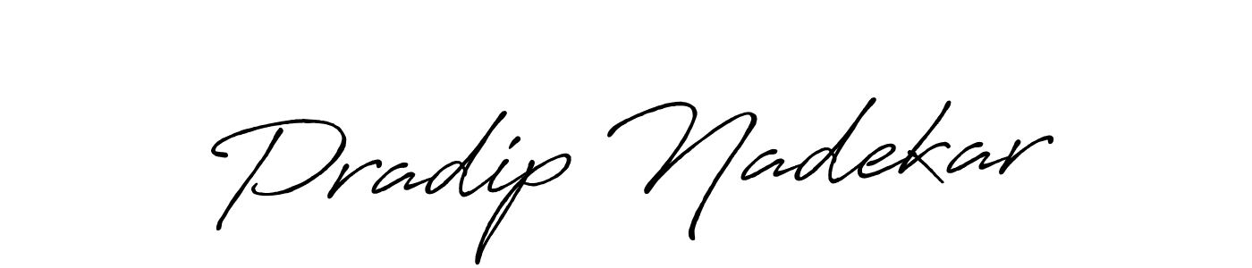 Best and Professional Signature Style for Pradip Nadekar. Antro_Vectra_Bolder Best Signature Style Collection. Pradip Nadekar signature style 7 images and pictures png