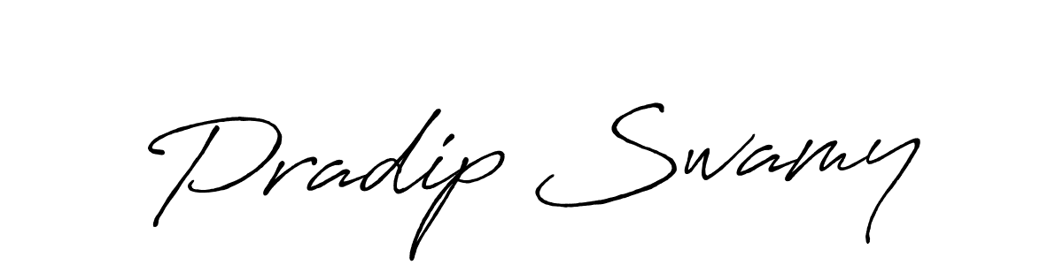 You can use this online signature creator to create a handwritten signature for the name Pradip Swamy. This is the best online autograph maker. Pradip Swamy signature style 7 images and pictures png
