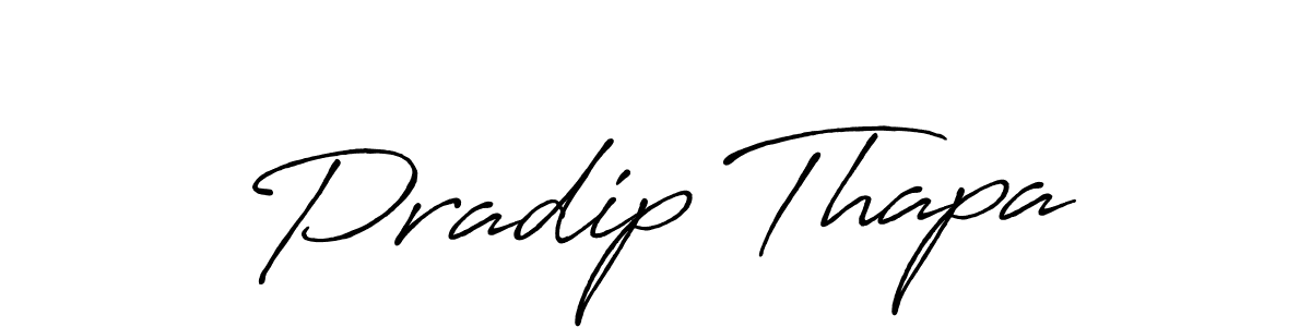 How to Draw Pradip Thapa signature style? Antro_Vectra_Bolder is a latest design signature styles for name Pradip Thapa. Pradip Thapa signature style 7 images and pictures png