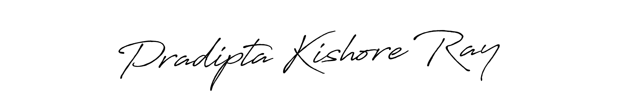 Antro_Vectra_Bolder is a professional signature style that is perfect for those who want to add a touch of class to their signature. It is also a great choice for those who want to make their signature more unique. Get Pradipta Kishore Ray name to fancy signature for free. Pradipta Kishore Ray signature style 7 images and pictures png