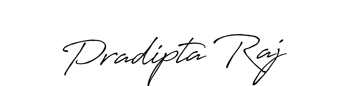 It looks lik you need a new signature style for name Pradipta Raj. Design unique handwritten (Antro_Vectra_Bolder) signature with our free signature maker in just a few clicks. Pradipta Raj signature style 7 images and pictures png
