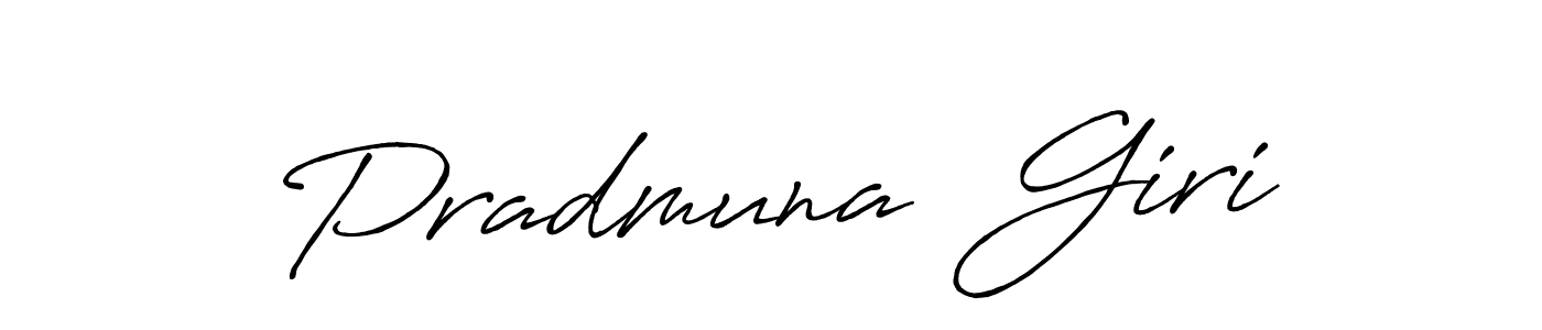 Here are the top 10 professional signature styles for the name Pradmuna  Giri. These are the best autograph styles you can use for your name. Pradmuna  Giri signature style 7 images and pictures png