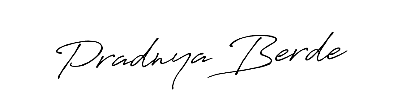 It looks lik you need a new signature style for name Pradnya Berde. Design unique handwritten (Antro_Vectra_Bolder) signature with our free signature maker in just a few clicks. Pradnya Berde signature style 7 images and pictures png