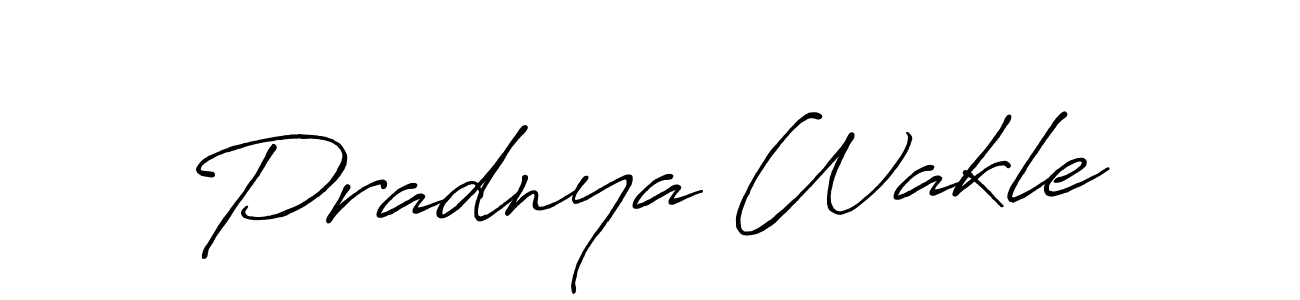 It looks lik you need a new signature style for name Pradnya Wakle. Design unique handwritten (Antro_Vectra_Bolder) signature with our free signature maker in just a few clicks. Pradnya Wakle signature style 7 images and pictures png