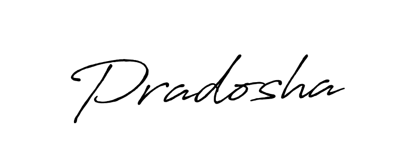 Once you've used our free online signature maker to create your best signature Antro_Vectra_Bolder style, it's time to enjoy all of the benefits that Pradosha name signing documents. Pradosha signature style 7 images and pictures png