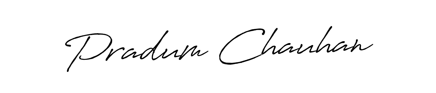 This is the best signature style for the Pradum Chauhan name. Also you like these signature font (Antro_Vectra_Bolder). Mix name signature. Pradum Chauhan signature style 7 images and pictures png