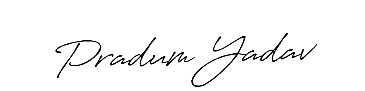 This is the best signature style for the Pradum Yadav name. Also you like these signature font (Antro_Vectra_Bolder). Mix name signature. Pradum Yadav signature style 7 images and pictures png