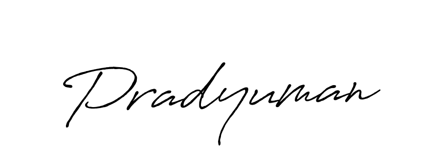 Antro_Vectra_Bolder is a professional signature style that is perfect for those who want to add a touch of class to their signature. It is also a great choice for those who want to make their signature more unique. Get Pradyuman name to fancy signature for free. Pradyuman signature style 7 images and pictures png