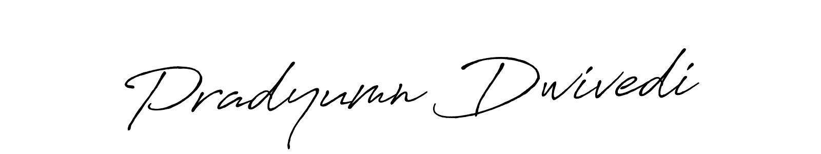 Make a beautiful signature design for name Pradyumn Dwivedi. Use this online signature maker to create a handwritten signature for free. Pradyumn Dwivedi signature style 7 images and pictures png