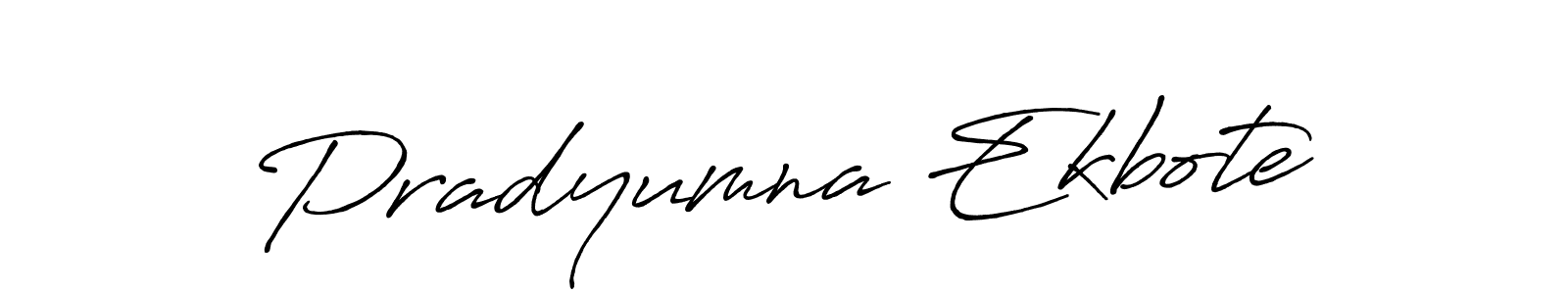 The best way (Antro_Vectra_Bolder) to make a short signature is to pick only two or three words in your name. The name Pradyumna Ekbote include a total of six letters. For converting this name. Pradyumna Ekbote signature style 7 images and pictures png