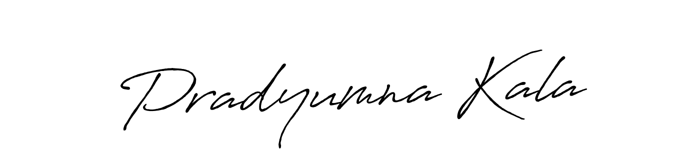 The best way (Antro_Vectra_Bolder) to make a short signature is to pick only two or three words in your name. The name Pradyumna Kala include a total of six letters. For converting this name. Pradyumna Kala signature style 7 images and pictures png