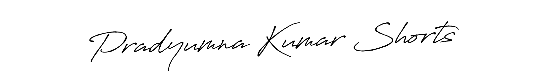 Make a short Pradyumna Kumar Shorts signature style. Manage your documents anywhere anytime using Antro_Vectra_Bolder. Create and add eSignatures, submit forms, share and send files easily. Pradyumna Kumar Shorts signature style 7 images and pictures png