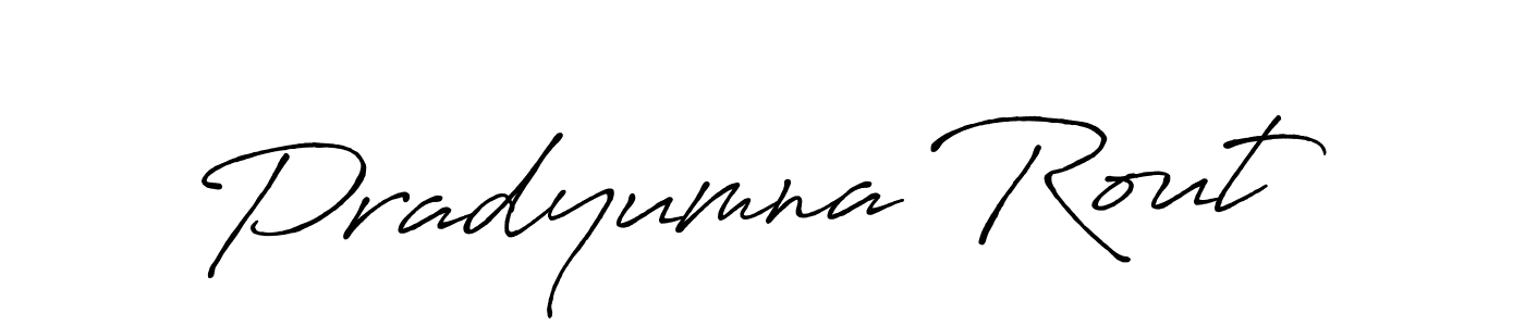 Also we have Pradyumna Rout name is the best signature style. Create professional handwritten signature collection using Antro_Vectra_Bolder autograph style. Pradyumna Rout signature style 7 images and pictures png