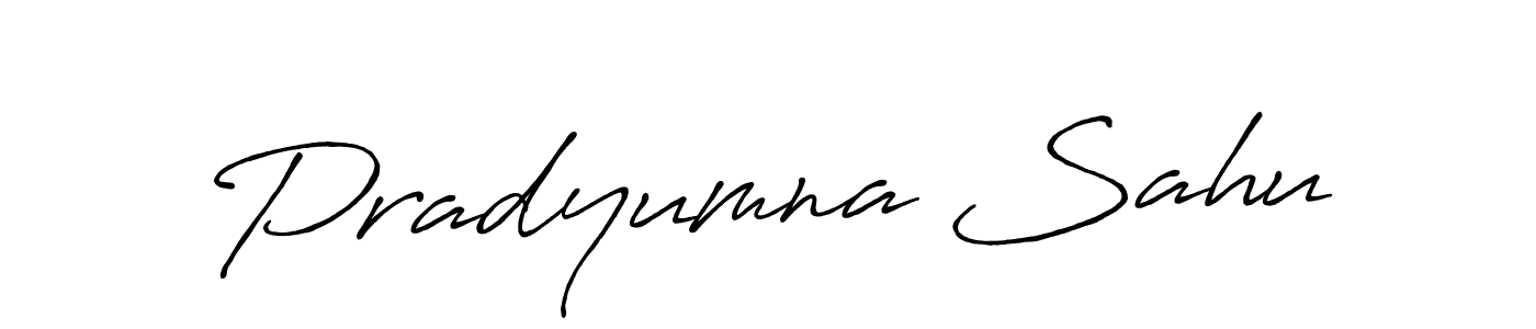 Also we have Pradyumna Sahu name is the best signature style. Create professional handwritten signature collection using Antro_Vectra_Bolder autograph style. Pradyumna Sahu signature style 7 images and pictures png
