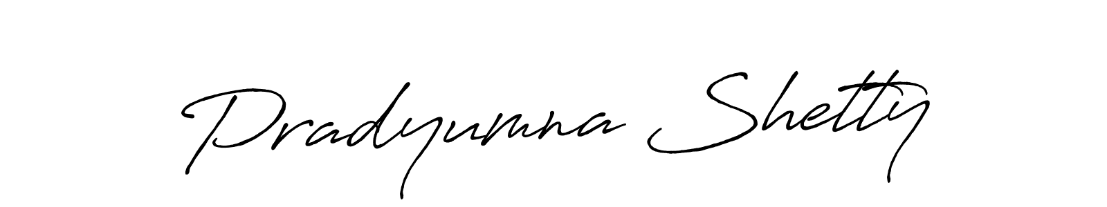 if you are searching for the best signature style for your name Pradyumna Shetty. so please give up your signature search. here we have designed multiple signature styles  using Antro_Vectra_Bolder. Pradyumna Shetty signature style 7 images and pictures png