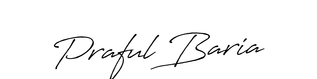 if you are searching for the best signature style for your name Praful Baria. so please give up your signature search. here we have designed multiple signature styles  using Antro_Vectra_Bolder. Praful Baria signature style 7 images and pictures png