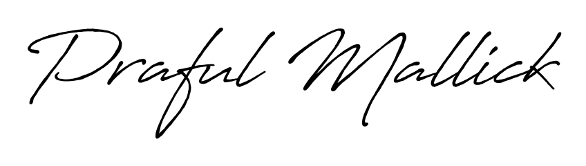 Discover the perfect balance of readability and style for Praful Mallick with Antro_Vectra_Bolder font. Create your dream signature today. Praful Mallick signature style 7 images and pictures png