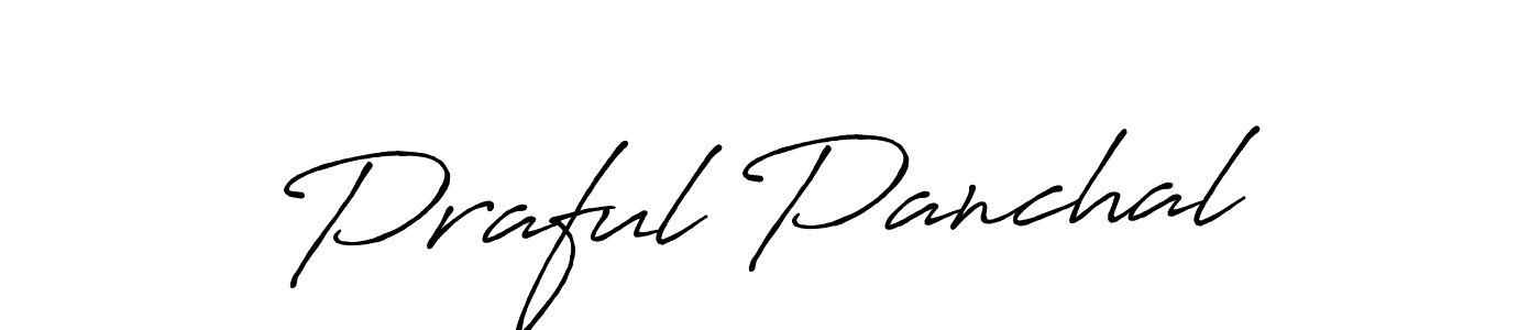 Make a beautiful signature design for name Praful Panchal. Use this online signature maker to create a handwritten signature for free. Praful Panchal signature style 7 images and pictures png