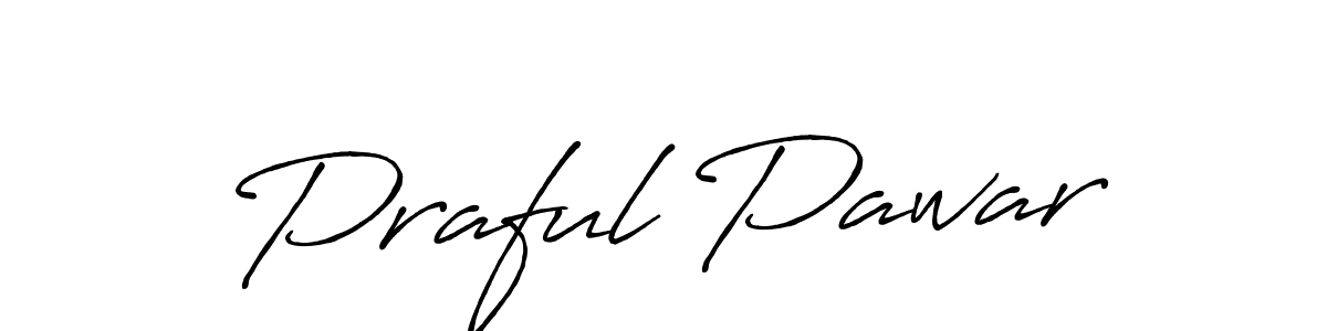 It looks lik you need a new signature style for name Praful Pawar. Design unique handwritten (Antro_Vectra_Bolder) signature with our free signature maker in just a few clicks. Praful Pawar signature style 7 images and pictures png