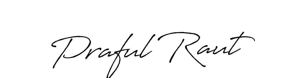 It looks lik you need a new signature style for name Praful Raut. Design unique handwritten (Antro_Vectra_Bolder) signature with our free signature maker in just a few clicks. Praful Raut signature style 7 images and pictures png