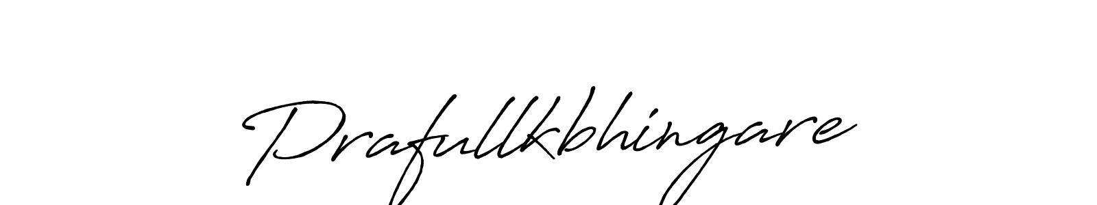 Use a signature maker to create a handwritten signature online. With this signature software, you can design (Antro_Vectra_Bolder) your own signature for name Prafullkbhingare. Prafullkbhingare signature style 7 images and pictures png