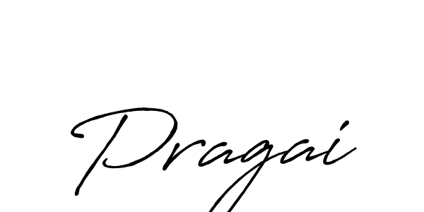 Make a beautiful signature design for name Pragai. With this signature (Antro_Vectra_Bolder) style, you can create a handwritten signature for free. Pragai signature style 7 images and pictures png