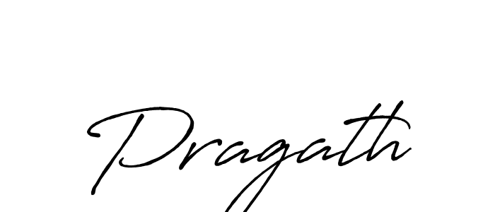 Design your own signature with our free online signature maker. With this signature software, you can create a handwritten (Antro_Vectra_Bolder) signature for name Pragath. Pragath signature style 7 images and pictures png