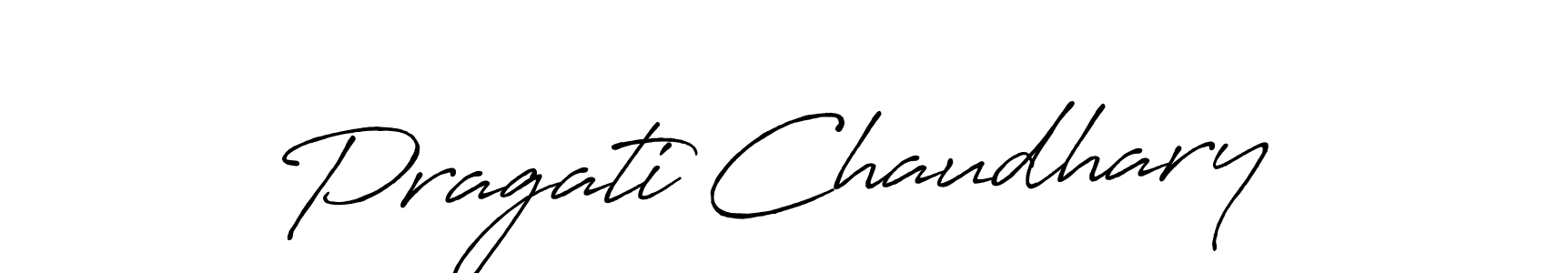 You should practise on your own different ways (Antro_Vectra_Bolder) to write your name (Pragati Chaudhary) in signature. don't let someone else do it for you. Pragati Chaudhary signature style 7 images and pictures png