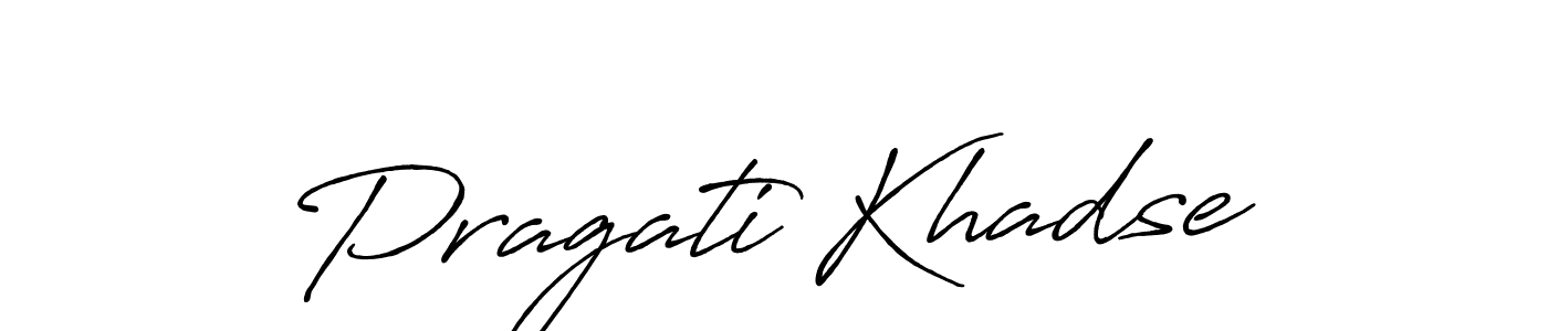 How to Draw Pragati Khadse signature style? Antro_Vectra_Bolder is a latest design signature styles for name Pragati Khadse. Pragati Khadse signature style 7 images and pictures png