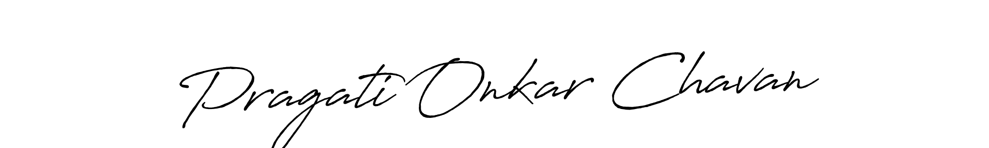 How to Draw Pragati Onkar Chavan signature style? Antro_Vectra_Bolder is a latest design signature styles for name Pragati Onkar Chavan. Pragati Onkar Chavan signature style 7 images and pictures png