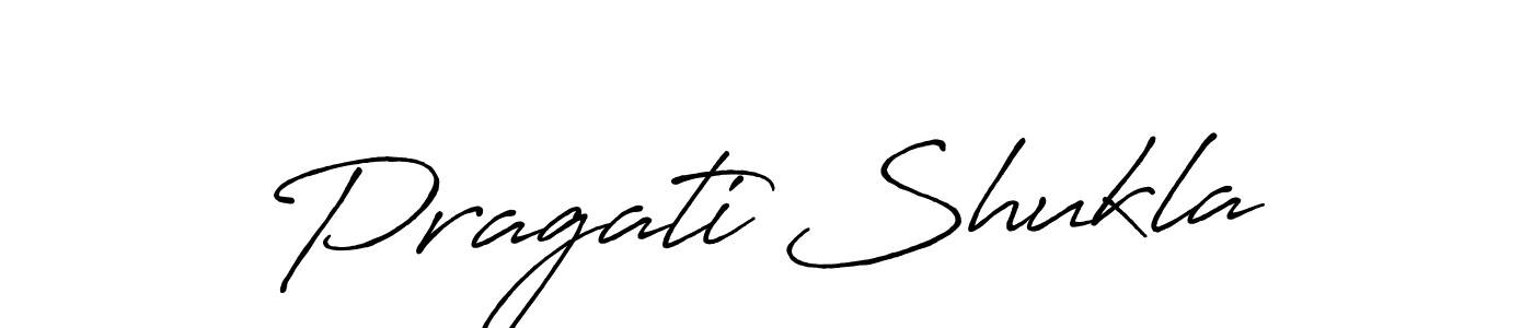 The best way (Antro_Vectra_Bolder) to make a short signature is to pick only two or three words in your name. The name Pragati Shukla include a total of six letters. For converting this name. Pragati Shukla signature style 7 images and pictures png