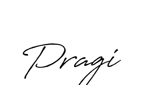 Create a beautiful signature design for name Pragi. With this signature (Antro_Vectra_Bolder) fonts, you can make a handwritten signature for free. Pragi signature style 7 images and pictures png