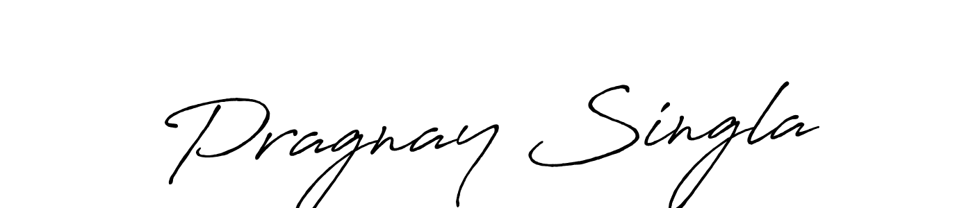 Once you've used our free online signature maker to create your best signature Antro_Vectra_Bolder style, it's time to enjoy all of the benefits that Pragnay Singla name signing documents. Pragnay Singla signature style 7 images and pictures png