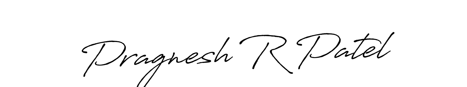 Use a signature maker to create a handwritten signature online. With this signature software, you can design (Antro_Vectra_Bolder) your own signature for name Pragnesh R Patel. Pragnesh R Patel signature style 7 images and pictures png