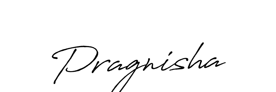 Use a signature maker to create a handwritten signature online. With this signature software, you can design (Antro_Vectra_Bolder) your own signature for name Pragnisha. Pragnisha signature style 7 images and pictures png