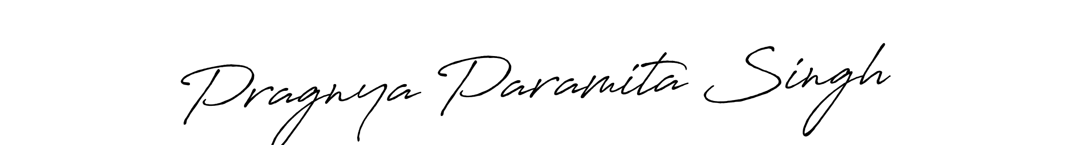 How to make Pragnya Paramita Singh name signature. Use Antro_Vectra_Bolder style for creating short signs online. This is the latest handwritten sign. Pragnya Paramita Singh signature style 7 images and pictures png