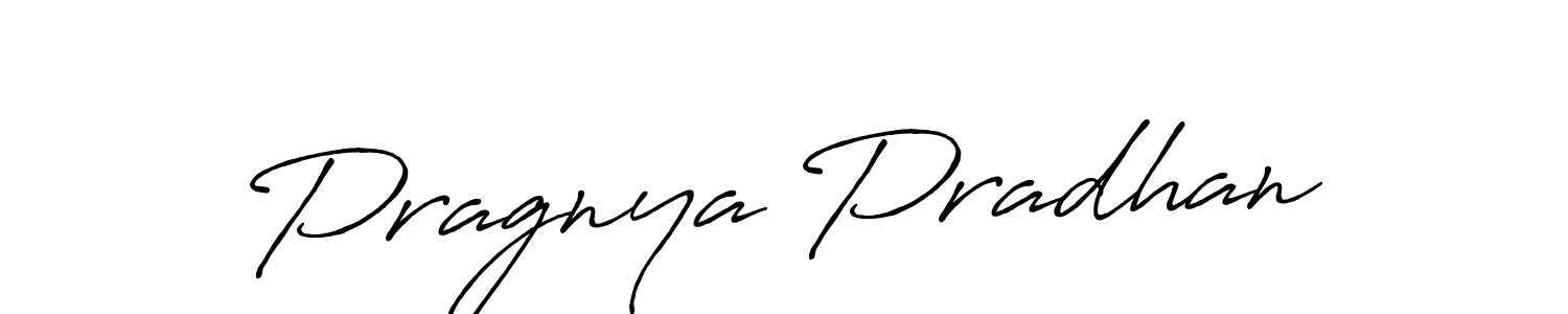 It looks lik you need a new signature style for name Pragnya Pradhan. Design unique handwritten (Antro_Vectra_Bolder) signature with our free signature maker in just a few clicks. Pragnya Pradhan signature style 7 images and pictures png